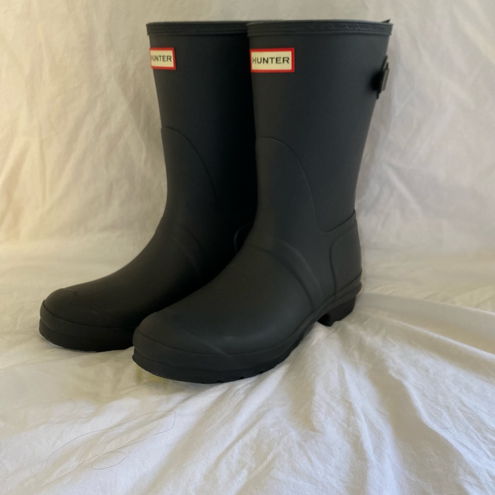 NEW Hunter navy blue adjustable boots - Picture 4 of 5